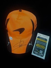 Collectible Lando Norris Hand Signed Cap — JSA Certified picture