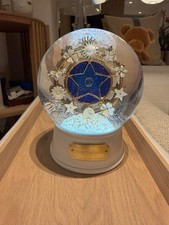 RARE  Christian Dior Paris 2025 Store LED Light Snow Globe Dome - Blue star picture