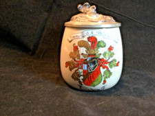 Vintage Marzi & Remy c. 1920s Student Society Beer Stein - Ornate Lid picture