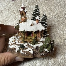 Woodly Wise SNOW CHAPEL John Hines Studio Ted Slack Preowned picture