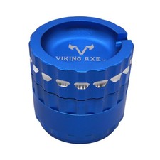 2.5'' 4 Parts Viking Axe Toothless Mortar Plus Pestle Grinder Blue Color picture