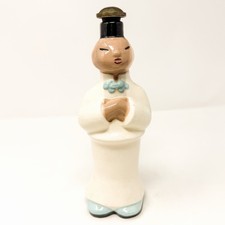 Vintage 1940s Cleminsons California Pottery Chinese Man Laundry Sprinkler picture