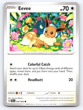 Eevee 050/064 Common Shrouded Fable Pokemon Near Mint picture