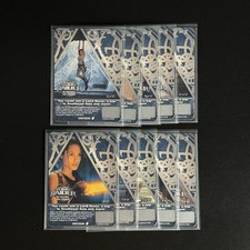 2001 ERICSSON - Lara Croft Tomb Raider Complete Theater Promo 10 Card Set - NEW picture