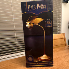 Paladone Harry Potter Golden Snitch Posable Desk Lamp, Over 14 Inches Tall picture