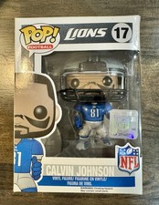 Funko Pop NFL Football Detroit Lions Calvin Johnson #17 Brand New W/protector picture