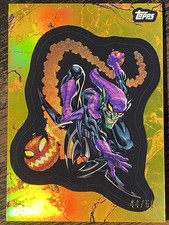 2025 Topps Green Goblin Marvel Gold /50 SSP NM 🎃 picture