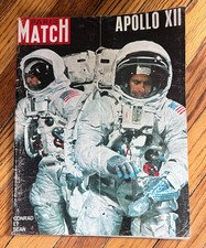 1969 Paris Match Apollo 12 Magazine Conrad Bean Gordon Nixon No Label picture