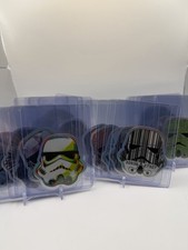🔥 COMPLETE 2026 Topps Chrome Star Wars Stormtrooper Command Helmet Die Cut 1-20 picture