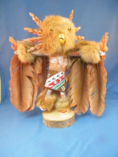 Kachina doll Great Horned Owl 11 inches picture