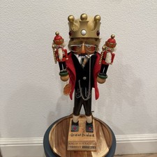 Christian Steinbach S880 King Of Nutcrackers Handmade Germany  18” Signed picture