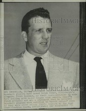 1951 Press Photo Pittsburgh 1st Baseman Ralph Kiner named head of players union picture
