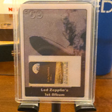 Historic Autograph Co. 2019 Peace, Love & '69 Insert #69 Led Zeppelin 1st Album picture