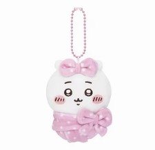 Chiikawa Mini Mascot Holder Squeeze Swaddle y2k Kawaii Mascot Plush Bag Charm picture