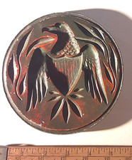 * VINTAGE * Sexton Metal Butter Mold Wall Hanging - Eagle - * COUNTRY DECOR * picture