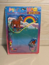 Vintage 90s Lisa Frank Magic Memos Rainbow Chaser Horse Dry Erase Board Unopened picture