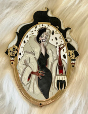 Disney Villains Cruella De Vil Fantasy 3.5” JUMBO By Mystical Fandom Pins LE15 picture