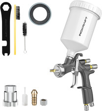 InoKraft D1 LVLP Spray Gun Kit 1.3mm Nozzle Paint Gun for Cars Home DIY  picture