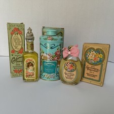 Vtg Avon California Perfume Co 1970s Anniversary Keepsake Set of 3 Talc & Perfum picture