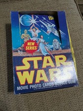 1977 Topps Star Wars SERIES 2 EMPTY DISPLAY BOX ONLY *No Packs* Nice Shape  picture