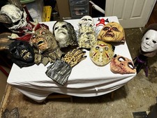 Ghoulish Productions Trick or Treat Dela Torre horror masks lot Michael Myers J… picture