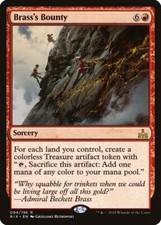 Brass's Bounty ~ Rivals of Ixalan [ EX ] [ Magic MTG ] picture