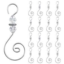 INCREWAY Ornament Hooks 30 PCS Silver S-Shaped Hangers Hook Swirl Christmas picture