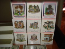 LIBERTY FALLS ~ AMERICANA COLLECTION ~ LOT #1 ~ 9 FIGURES ~ NEW IN BOX  ~  LQQK picture