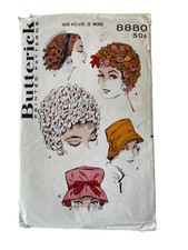 *LOVELY VTG 1960s HATS BUTTERICK  Sewing Pattern 22