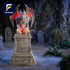 5.5 FT Grave & Bones LED Gargoyle picture