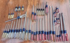 Craftsman USA Screw Driver lot 44 tools Flat/Phillips/Torx/ WF PR Series Pre-Own picture