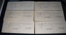 12 LOT RARE VINTAGE Ephemera ARREST WARRANT DRUNK 1800S LYNN COURT MASSACHUSETTS picture