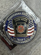 PA State Police Troop D 250th Anniversary Challenge Coin picture