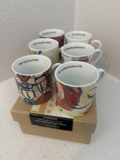 NEW Starbucks 2005 Leadership Conference Set Of 6 Demitasse Espresso Cups 3oz picture