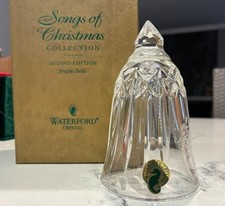 Waterford Crystal Songs of Christmas Collection Bell Second Edition in Original picture