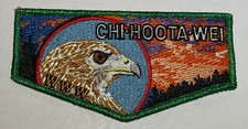 OA Lodge 617 Chi-Hoota Wei Green Mylar  Flap Mint Boy Scout RC1 picture