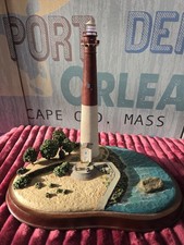 Danbury Mint Long Beach Island NJ Barnegat Lighthouse Figurine picture