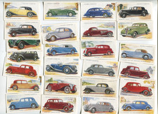 1937 JOHN PLAYER & SONS MOTOR CARS 2ND SERIES 50 TOBACCO CARD SET picture