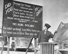 Hitler Thanks You Uncle Sam Pays You 8x10 Glossy Photo Print WWII HT41362142 picture