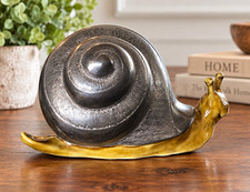 Vtg MCM Anthony Freeman McFarlin Signed studio art Ceramic Snail Figurine 7”  picture