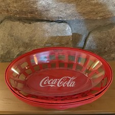RARE Longaberger Coca Cola Basket & Protector picture