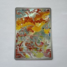 The Pokémon Company Pokémon TCG Moltres 130/128 30th celebration Holo IR NM picture