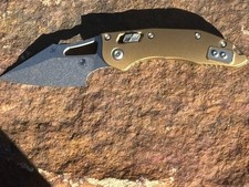 Microtech Mini-Stitch  Manual Folding Pocketknife Tan Stomach Standard picture