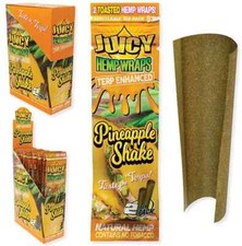 🤪 JUICY JAY PINEAPPLE SHAKE TERP WRAPS 🔥 25 PACKS 🤑 2 WRAPS PER PACK 💯🤤💯 picture