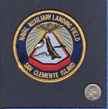 NALF Naval Auxiliary Landing Field SAN CLEMENTE ISLAND CA US Navy Squadron Patch picture