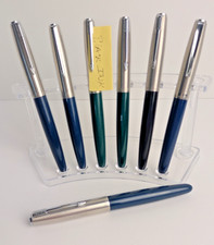 Vintage Parker 21 Fountain Pens Lot of 7 to Restore, Repair or for Parts picture