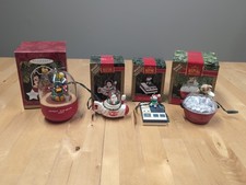 4 Vintage Hallmark Keepsake Magic Ornaments Taz Answering Machine Pop 90s Work picture