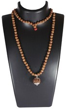 ShivaRatna 5 Mukhi Rudraksha (Nepal) + 109 Beads of Five Mukhi Rudraksha mala picture