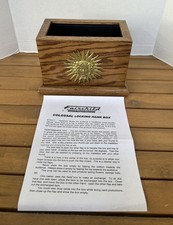 Colossal Locking Hank Box Fairchild Entertainment Magic Trick Vintage Rare picture