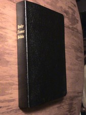 HOLY NAME BIBLE YAHWEH-ELOHIM-YAHSHUA NEW BLACK  BONDED LEATHER (2024) picture